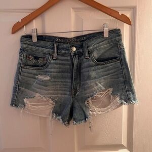 American Eagle Outfitters Women's Blue Denim Shorts